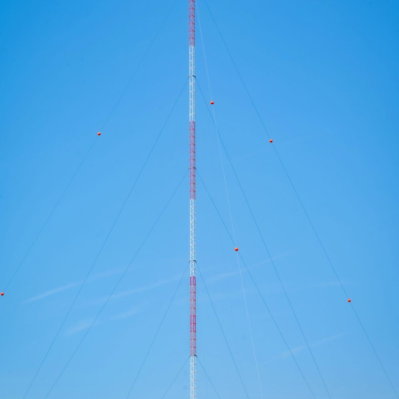 Energiewerkstatt Windmessungen VERBUND AG Muehlviertel Rainbach Gruenbach 120 Meter Windmessmast 2 uai