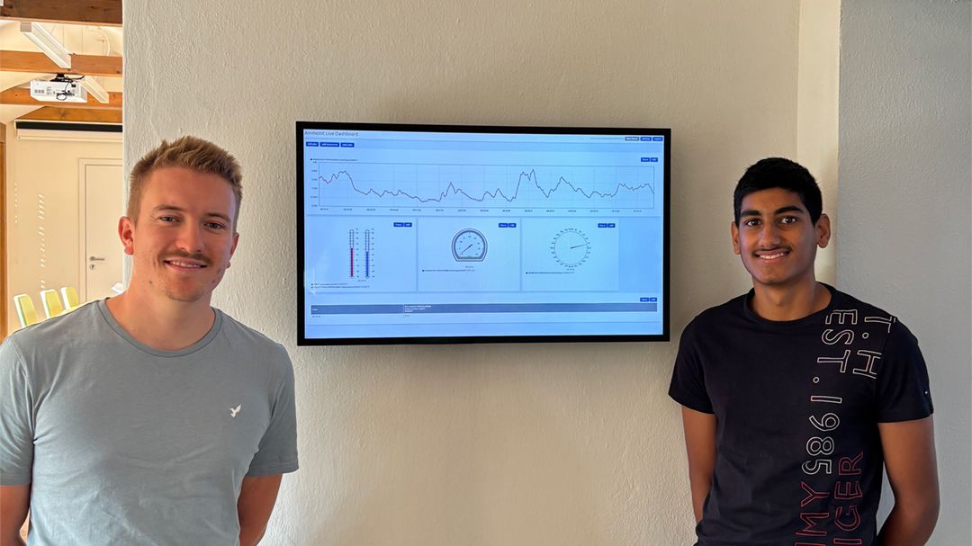 Energiewerkstatt Ferialpraktikum Marco Woerndl und Gurshan uai